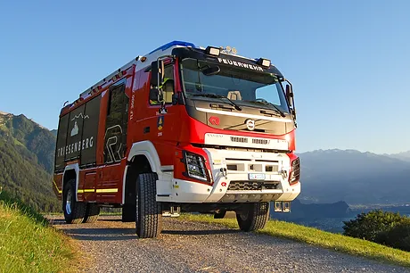Tanklöschfahrzeug (TLF) der Feuerwehr Triesenberg