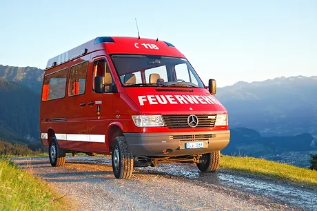 Atemschutz-Bus der Feuerwehr Triesenberg
